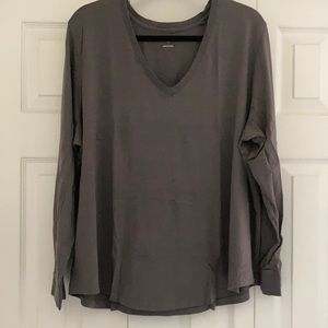 Universal Standard Long Sleeve V Rex / Slate / L